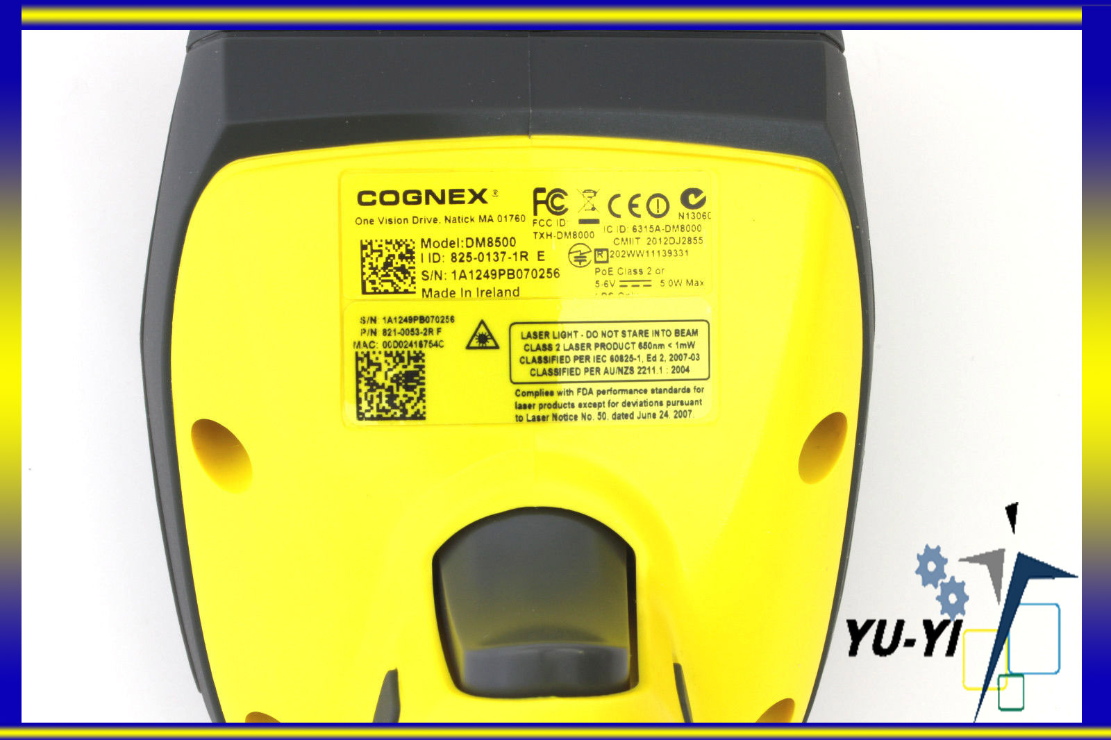 Cognex DM8500 W USB Module Installed DMR8500 8500 Dataman Scanner